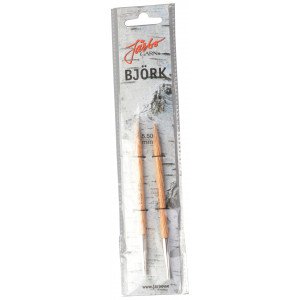 Järbo Björk Utskiftbare Rundpinner i Bjørk 13cm 5,50mm US9