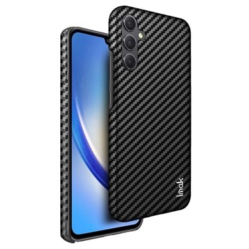 Samsung Galaxy A54 5G Imak Ruiyi Hybrid-deksel Karbonfiber Svart