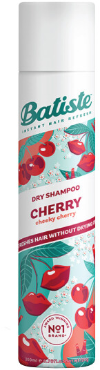 Batiste Tørrsjampo Cherry 200 ml - Forfriskende Volumgivende Spray for Alle Hårtyper Batiste Tørrsjampo Cherry 200 ml - Forfriskende Volumgivende Spray for Alle Hårtyper