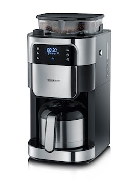 Severin Kaffemaskin med Kvern 8 kopper, Touch