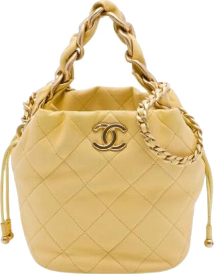 Chanel Vintage Dame Gul Chanel Vintage Dame Gul