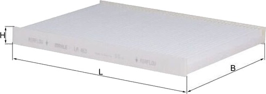 MAHLE LA 463 Kupefilter