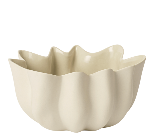 Ferm Living Nium skål Ø22 cm Off white