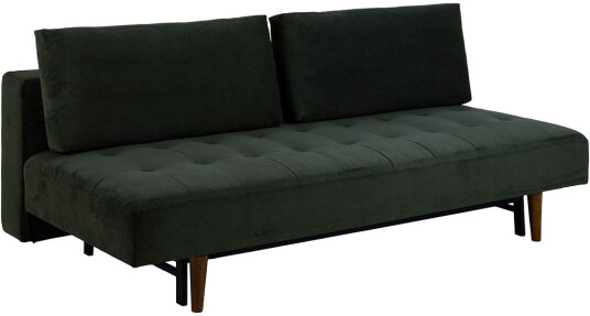 Blain sovesofa fløyel grønn.