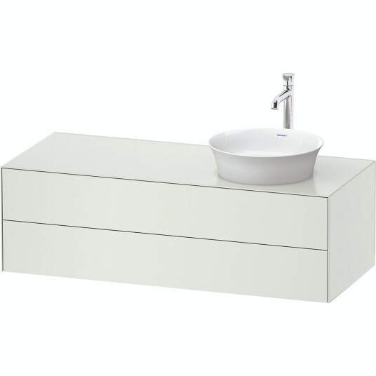 Duravit White Tulip Servantskap 2 skuf. 130x55x40,8 cm Hvit Matt