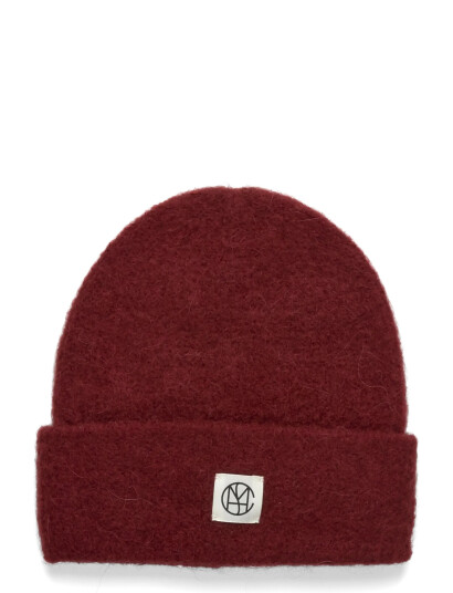 MSCH Copenhagen Mschhope Icon Beanie Key - Burgundy - ONE SIZE