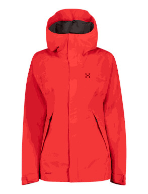 Haglöfs Velum Jacket W skalljakke dame Red M