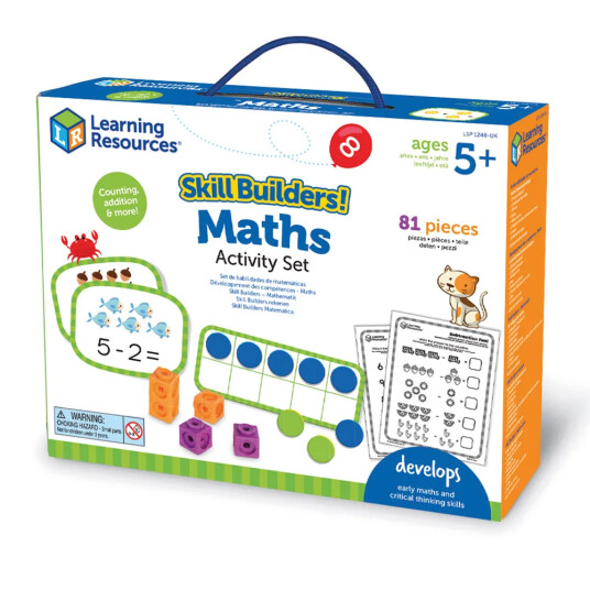 Learning Resources Skill Builders! Aktivitetssett med matematikk