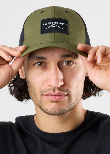 Swedemount Lofoten Trucker Cap Ii Forest Green/Black Onesize Capser