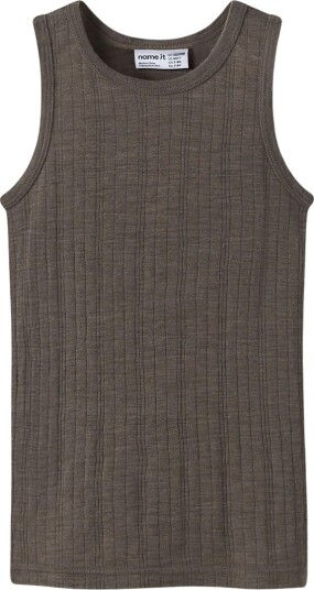 Name It Undertrøye Ull NkmWang Morel Name It 9 10 år (134 140) Undertrøye Brun