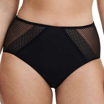 Chantelle Truser Pulp High Waist Full Brief Svart 48 Dame Chantelle Truser Pulp High Waist Full Brief Svart 48 Dame