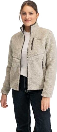 Bergans Of Norway Bergans Lunnan Pile Fleece Jacket Dame Coastal Sand L