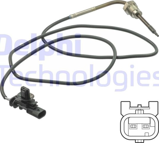 Sensor, eksostemperatur DELPHI TS30231