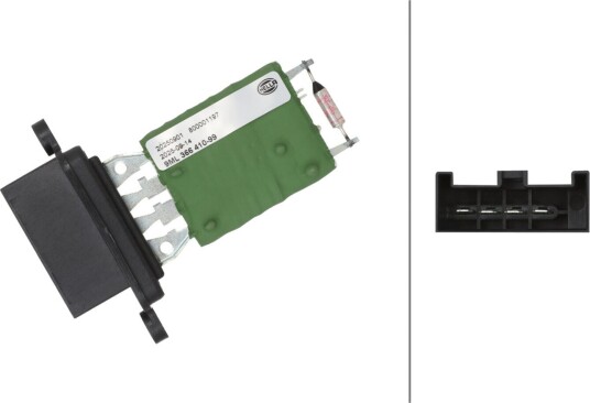 Motstand kupévifte HELLA 9ML 366 410 991
