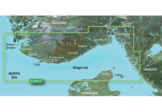 Garmin Oslo-Skagerak-Haugesund Garmin microSD™/SD™ card: HXEU041R