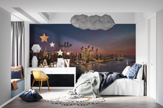 Tapet New York City Skyline Tapet New York City Skyline