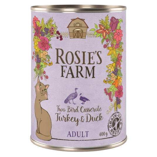 Rosie'S Farm Adult 6 X 400 G Kalkun & And