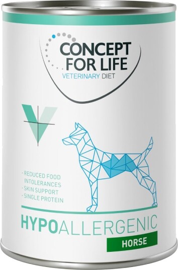 Concept For Life Vet Våtfôr Veterinary Hypoallergenic Diet Hest 6 X 400 G