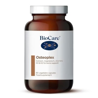 BioCare Osteoplex Mg Ca K2 og D3 90 Vegkapsler