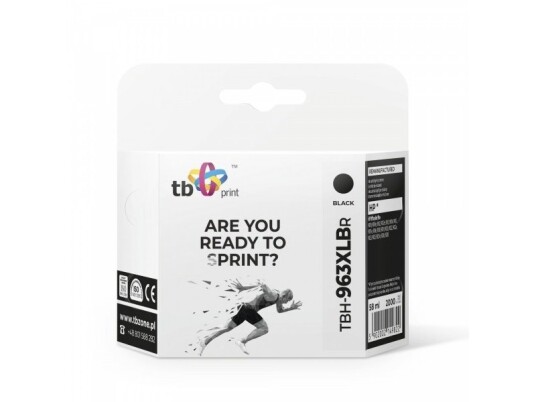 Ink Tb Print Tb Print Ink For Hp Officejet Pro 9020 Tbh-963Xlbr Bk Ref.