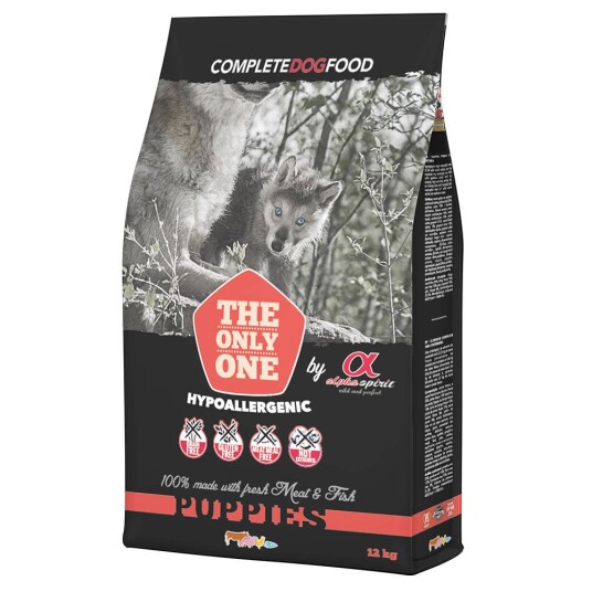 Alpha Spirit 12 kg Tørrfôr for Valper - Kornfri og Glutenfri Alpha Spirit 12 kg Tørrfôr for Valper - Kornfri og Glutenfri