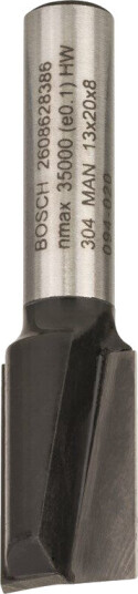 Bosch 8 mm Notfres med 13 mm Tange for Overfres - 51 mm Lengde