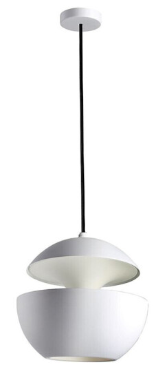 DCW - Here Comes The Sun Pendel Ø250 Hvit/Hvit