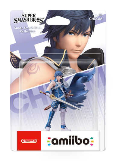 Amiibo Chrom Super Smash Bros. Figur No 80