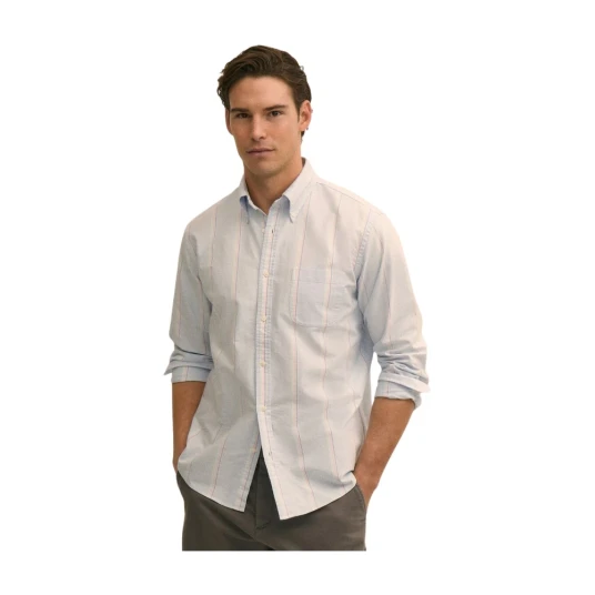 Brooks Brothers Herre Skjorter Blå M,