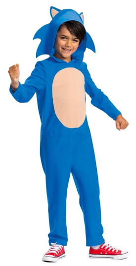 Jakks Pacific GmbH Sonic the Hedgehog Barn Karnevalskostyme Small