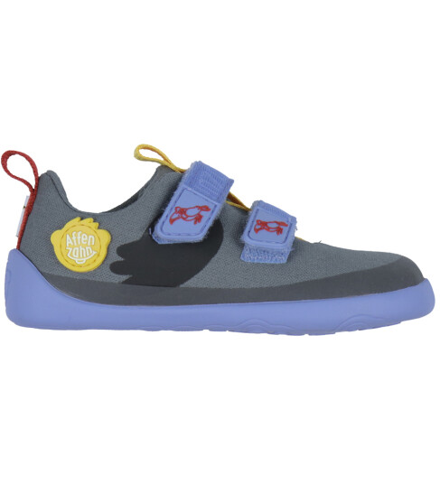 Affenzahn Sko Sneaker Cotton Lucky Toucan Grå 26 Sko Affenzahn Sko Sneaker Cotton Lucky Toucan Grå 26 Sko