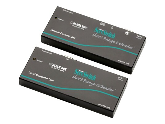 Black Box Servswitch Kvm Short-Range Extender Kit - Kvm-Utvider - Opp Til 22.8 M