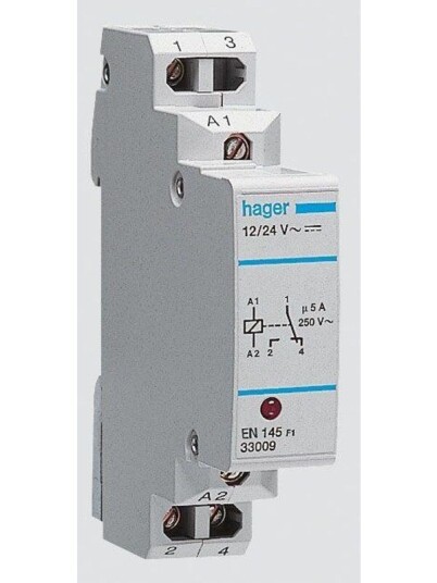 Hager Interface relay 10-26vac/dc vlv/lv (3250612341450)