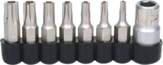 Ks Tools 1/4" Classic Bitsett 8-Deler for Femstjerners Bolter