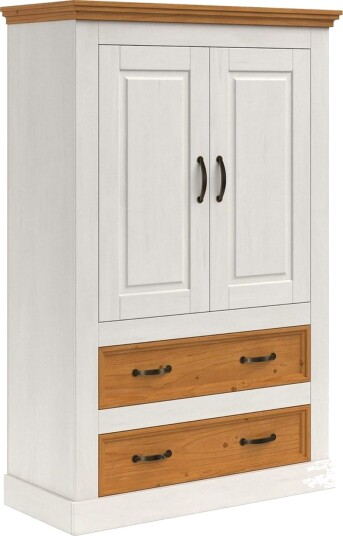 Selma Garderobe 86x131 cm - Hvit