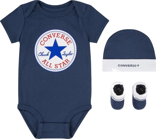 Converse C1-Bodysuit+Hat+Bootie - Black - 50/68