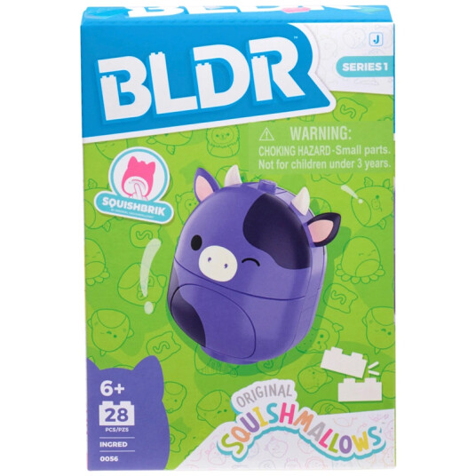 BLDR Squishmallows S1 Byggesett 28 Deler   Ingred