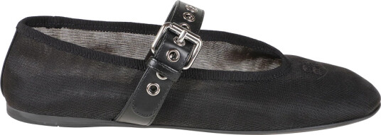 Miu Miu Dame Sko Svart 37 1/2 EU, Miu Miu Dame Sko Svart 37 1/2 EU,