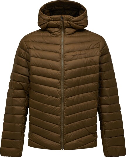 Peak Performance Men"s Frost Down Hood Jacket Meadow Moss, M