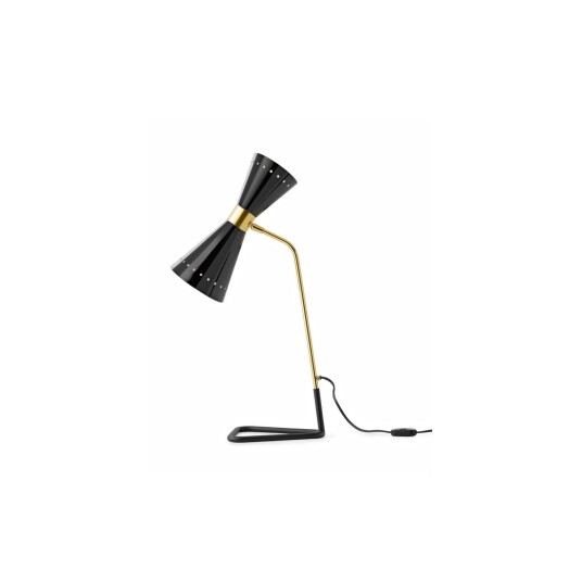 Stilnovo Megafono Bordlampe 2 Gull/ Sort/Elfenben Stilnovo Megafono Bordlampe 2 Gull/ Sort/Elfenben