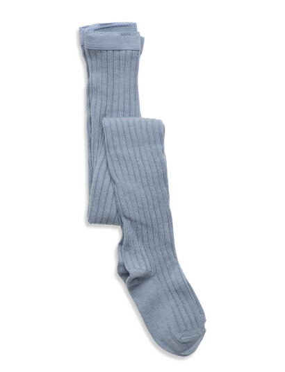 mp Denmark Cotton Rib Tights - Blue - 68/74 mp Denmark Cotton Rib Tights - Blue - 68/74
