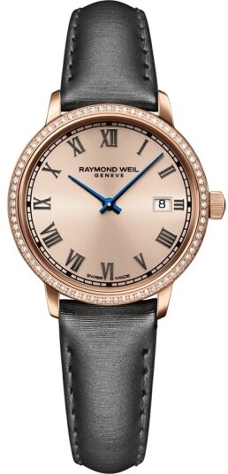 Raymond Weil Dameklokke 5985 C5S 00859 Toccata Rosegullfarget/Sateng