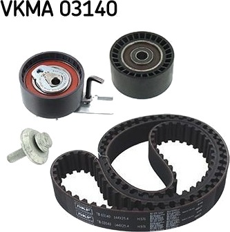 Registerreim sett SKF VKMA 03140 Registerreim sett SKF VKMA 03140