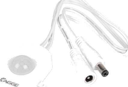 Bevegelsessensor for LED stripe AGGE Pir Sensor 12/24V Bevegelsessensor for LED stripe AGGE Pir Sensor 12/24V