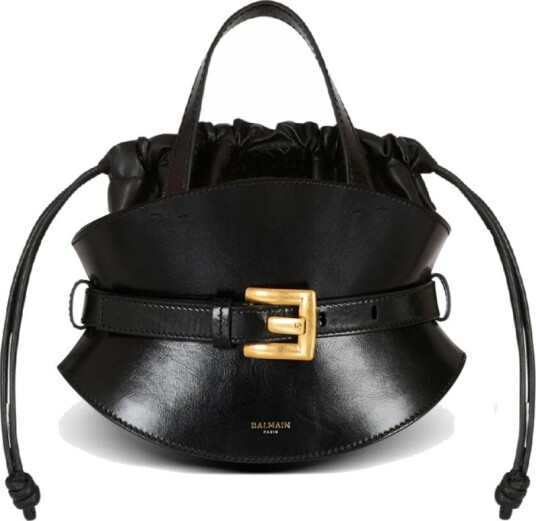 Balmain Dame Vesker Svart ONE SIZE,