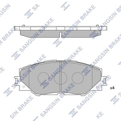 Hi Q SP2138 Bremseklosser