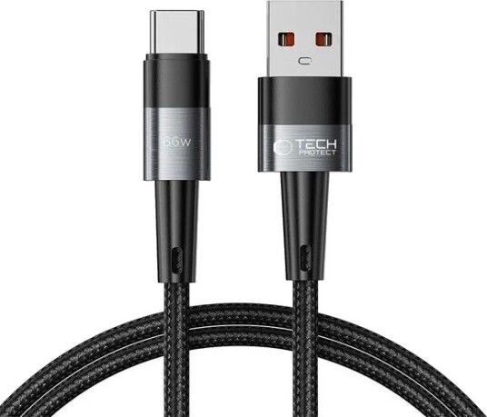 Tech Protect UltraBoost USB C USB C 66W 1m grå 