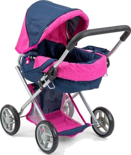 Milly Mally Alice Dukkevogn for Dukker Opptil 40 cm Blå Rosa Milly Mally Alice Dukkevogn for Dukker Opptil 40 cm Blå Rosa