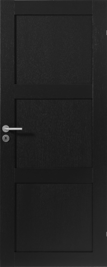 Swedoor Dørbl Unique 03l 10x20 Sort Eik