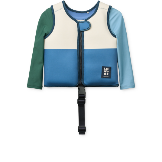 Liewood Dove Swim Vest W Sleeves   Blue   15/19KG